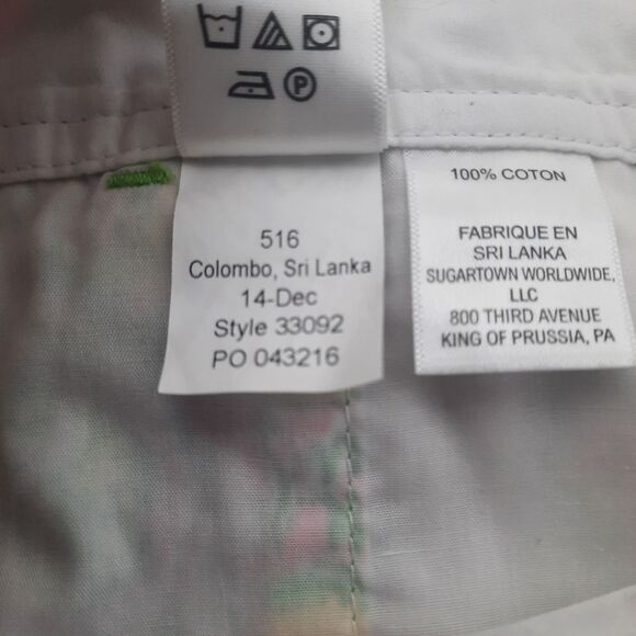 Lilly Pulitzer The Walsh Short Hot Wings Flamingo Size 00 - Picture 7 of 8